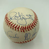 Nolan Ryan George Brett Robin Yount 1999 HOF Induction Signed Baseball PSA DNA