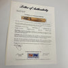 Cal Ripken Jr. 1987 Signed Game Used Baseball Bat PSA DNA & JSA COA