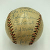 Frank McCormick 1943 Cincinnati Reds Team Signed Baseball Beckett COA