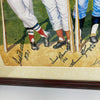 500 Home Run Club Signed Litho With Inscriptions Mickey Mantle Ted Williams JSA