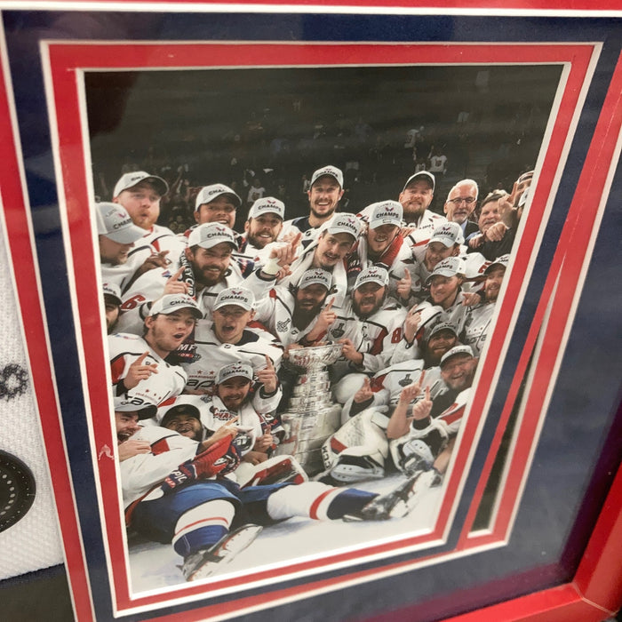 2017-2018 Washington Capitals Stanley Cup Champs Team Signed Jersey Fanatics COA