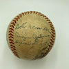 1943 Brooklyn Dodgers Team Signed Baseball JSA COA