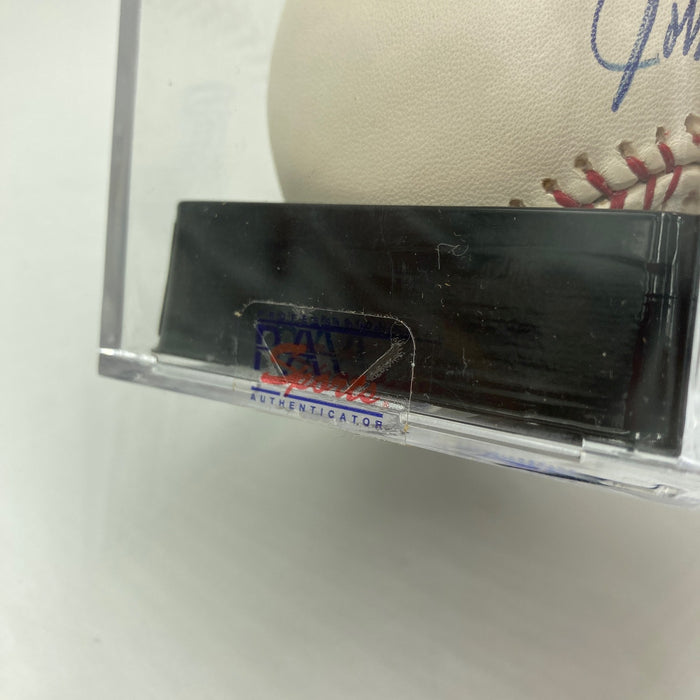 Johnny Bench HOF 1989 Signed Major League Baseball PSA DNA Graded 9 MINT