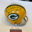 Herb Adderley HOF 1980 Signed Green Bay Packers Mini Helmet JSA COA