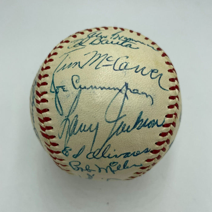 Beautiful 1961 St. Louis Cardinals Team Signed Baseball PSA DNA COA