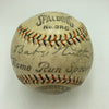 Babe Ruth & Lou Gehrig 1934 New York Yankees Team Signed Baseball JSA COA