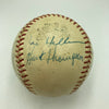 Alex Pompez Willie Mays 1955 Negro League All Star Game Signed Baseball PSA DNA
