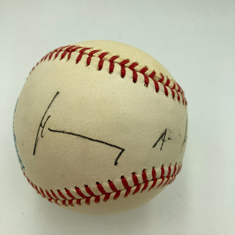 Henry Kissinger Secretary Of State American League Baseball JSA COA