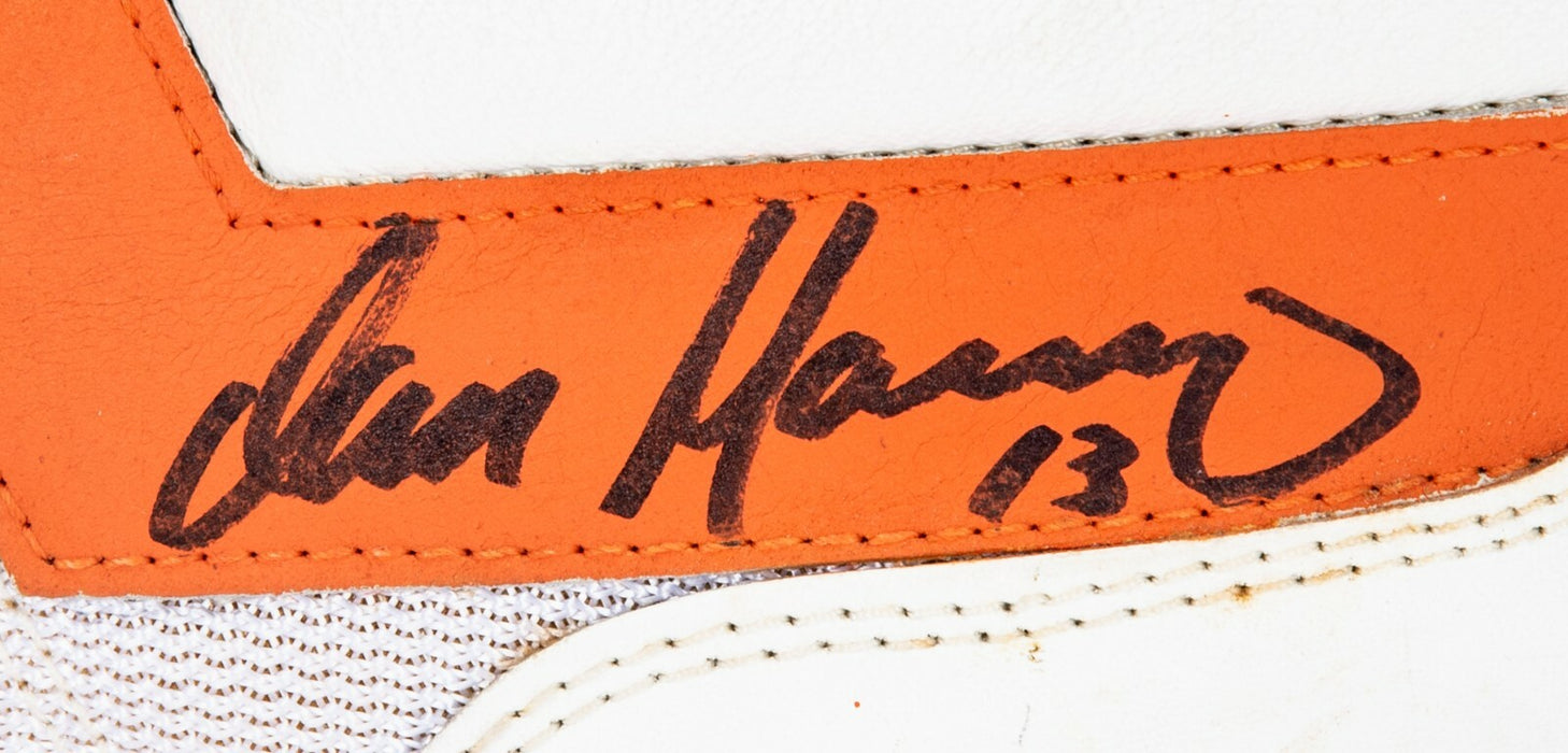 Dan Marino Dual Signed 1986 Game Used Football Shoes MEARS & JSA COA