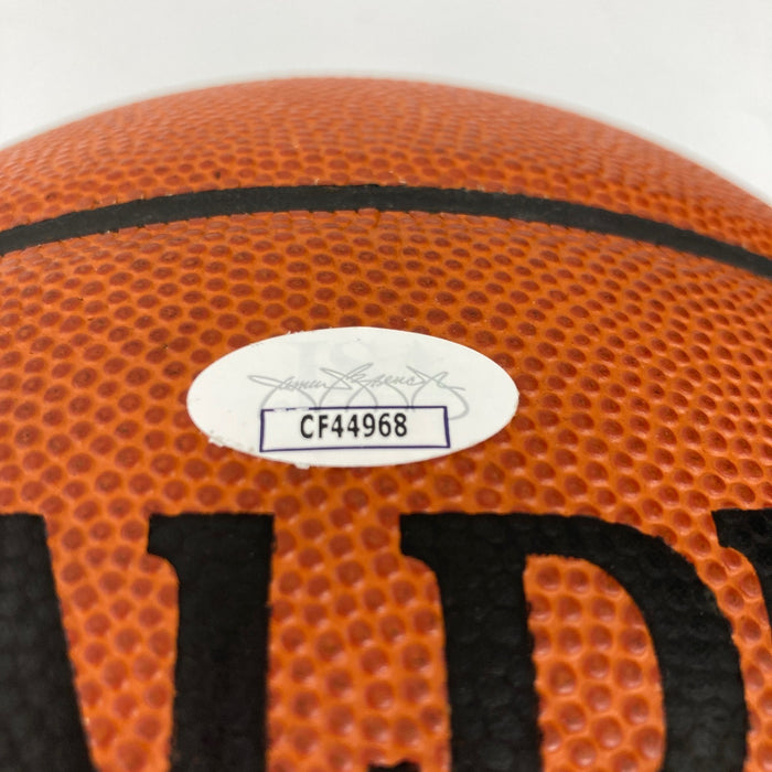 Larry Bird Signed Spalding Official NBA Game Basketball JSA COA
