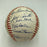 1961 New York Yankees World Series Champs Team Signed Baseball Mickey Mantle JSA