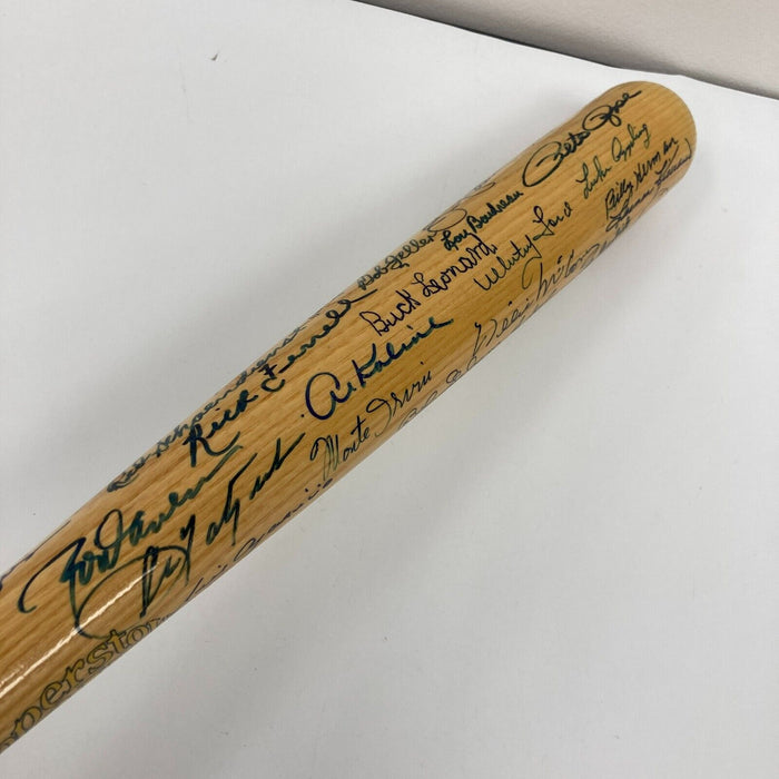 Hall Of Legends Multi Signed Baseball Bat 47 Sigs With Willie Mays JSA COA