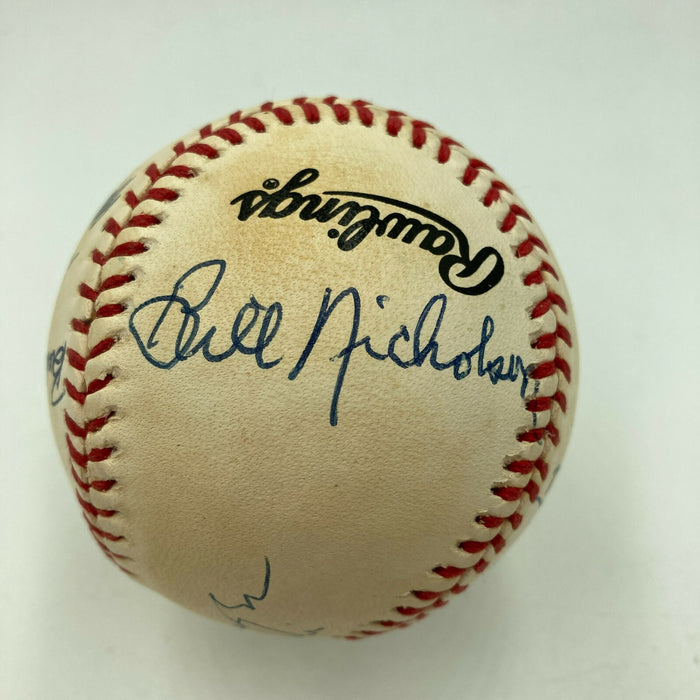 1950 Philadelphia Phillies Whiz Kids NL Champions Team Signed Baseball PSA DNA