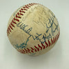 Mickey Mantle 1974 Hall Of Fame Induction Multi Signed Baseball JSA COA