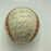 Beautiful Hank Aaron 1960 Milwaukee Braves Team Signed Baseball With COA