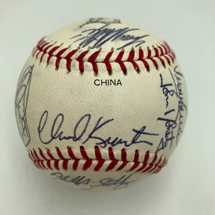 1990 Detroit Tigers Team Signed Baseball Sparky Anderson