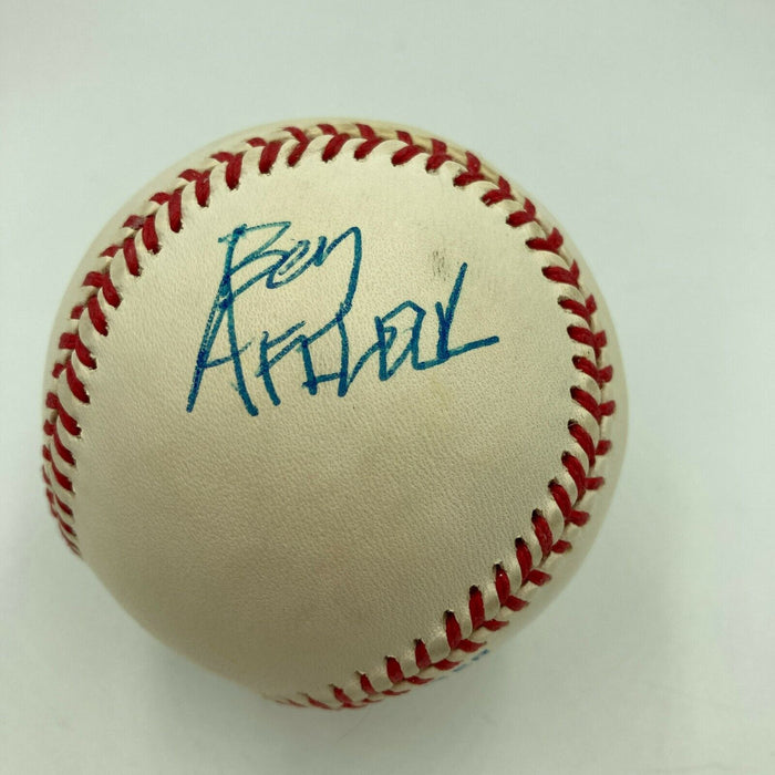 Gwyneth Paltrow & Ben Affleck Signed American League Baseball PSA DNA COA