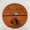 Michael Jordan Signed "1985 Rookie of the Year" Basketball UDA PSA & Beckett COA