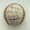 1986 New York Mets World Series Champs Team Signed W.S. Baseball JSA COA