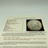 Stunning  1956-1957 Milwaukee Braves Team Signed NL Baseball Hank Aaron JSA COA