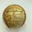 Jackie Robinson 1949 Brooklyn Dodgers NL Champs Team Signed Baseball JSA COA