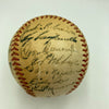 Jackie Robinson 1949 Brooklyn Dodgers NL Champs Team Signed Baseball JSA COA