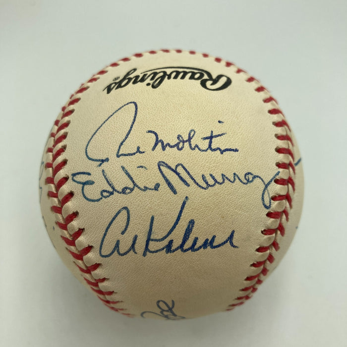 3,000 Hit Club Signed Baseball 13 Sigs Willie Mays Hank Aaron Stan Musial JSA