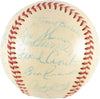 1958 New York Yankees World Series Champs Team Signed Baseball PSA DNA COA