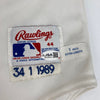 Nolan Ryan Signed Authentic 1989 Texas Rangers Game Model Rawlings Jersey JSA