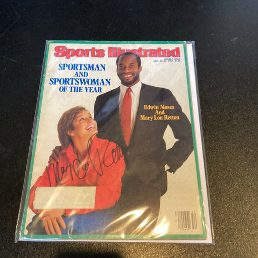 Mary Lou Retton Signed Autographed Vintage Sports Illustrated Magazine