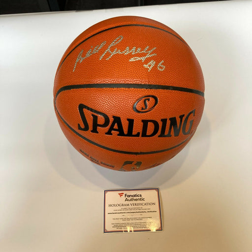 Bill Russell #6 Signed Spalding Official NBA Game Basketball Fanatics COA