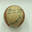 1945 Brooklyn Dodgers & USMC Football Stars Signed Baseball Doak Walker JSA COA