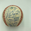 1993 Toronto Blue Jays World Series Champs Team Signed Baseball JSA COA