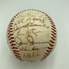1972 Oakland A's Athletics World Series Champs Team Signed Baseball JSA COA
