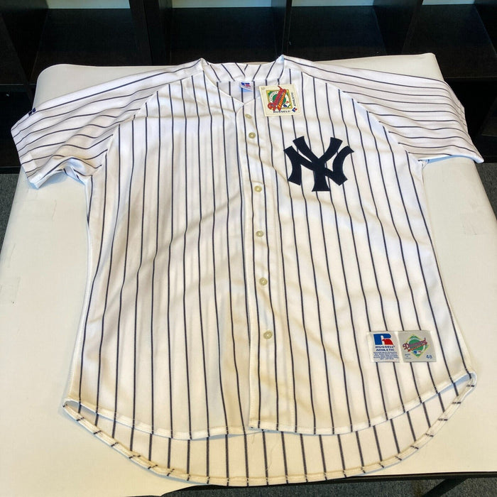 Don Mattingly Signed Authentic 1990's Russell Game Model Jersey Beckett Hologram