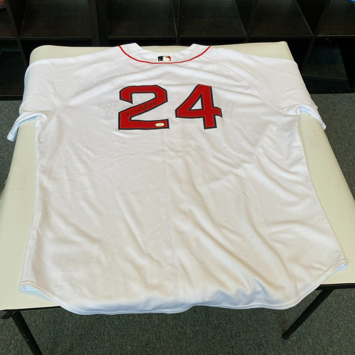 Manny Ramirez Signed Game Used 2005 Boston Red Sox Jersey With JSA & MEARS COA