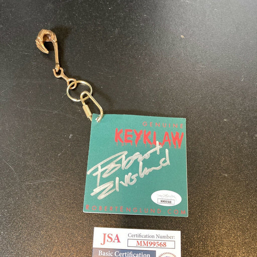 Robert Englund Signed Keyklaw Horror Skeleton Keychain JSA Nightmare on Elm St