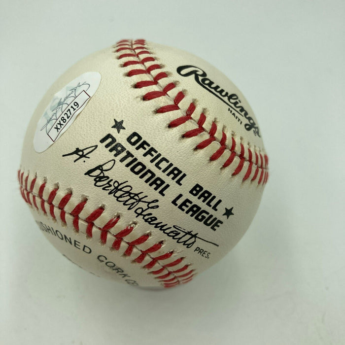 Carl Furillo Single Signed Official National League Baseball JSA COA