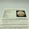 1950 New York Yankees World Series Champs Team Signed AL Baseball JSA COA
