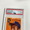 1954 Topps Hank Aaron Signed Autographed Rookie Rc RP Baseball Card PSA DNA COA