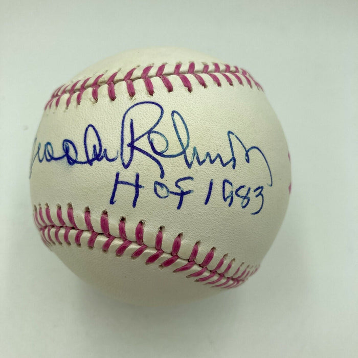 Brooks Robinson HOF 1983 Signed Mother's Day Major League Baseball JSA COA