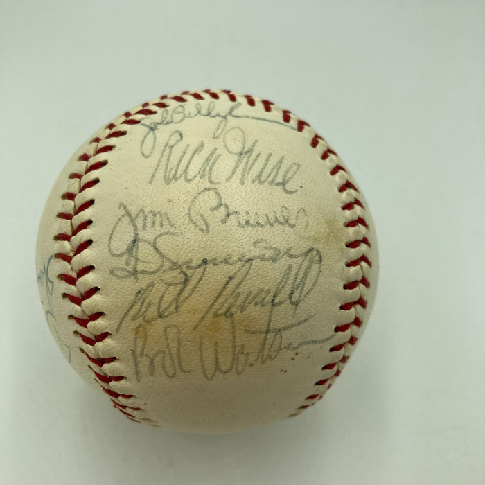1973 All Star Game National League Team Signed Baseball 21 Sigs With Tom Seaver