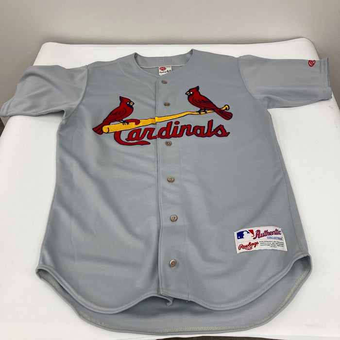 Stan Musial Signed Rawlings Authentic St. Louis Cardinals Jersey JSA Certified