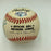 Joe Montana Signed Heavily Inscribed Career STAT Baseball Reggie Jackson COA