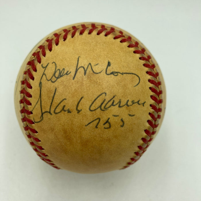 500 Home Run Signed Inscribed Baseball Mickey Mantle Ted Williams PSA 9 MINT