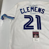 Roger Clemens Signed 1997 Toronto Blue Jays Game Used Jersey JSA COA