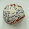 Chicago Cubs & White Sox Legends Signed Baseball Nellie Fox Ernie Banks JSA COA