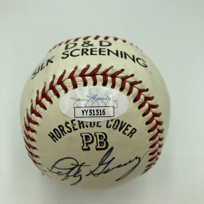 1933 Inaugural First Ever All Star Game Team Signed Baseball With JSA COA