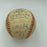 Barry Bonds Pre Rookie 1984 Arizona State Sun Devils Team Signed Baseball JSA