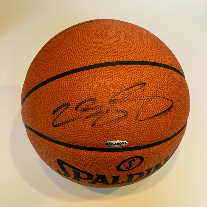 LeBron James Signed Spalding Official Game Basketball With UDA Upper Deck COA